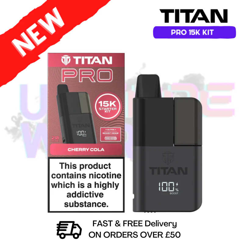 Cherry Cola Titan Pro 15K Pod Kit
