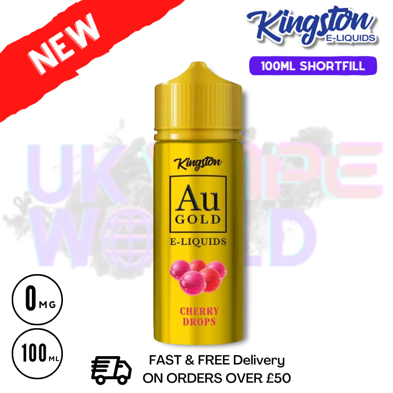 Cherry Drops AU Gold Kingston 100ML Eliquid
