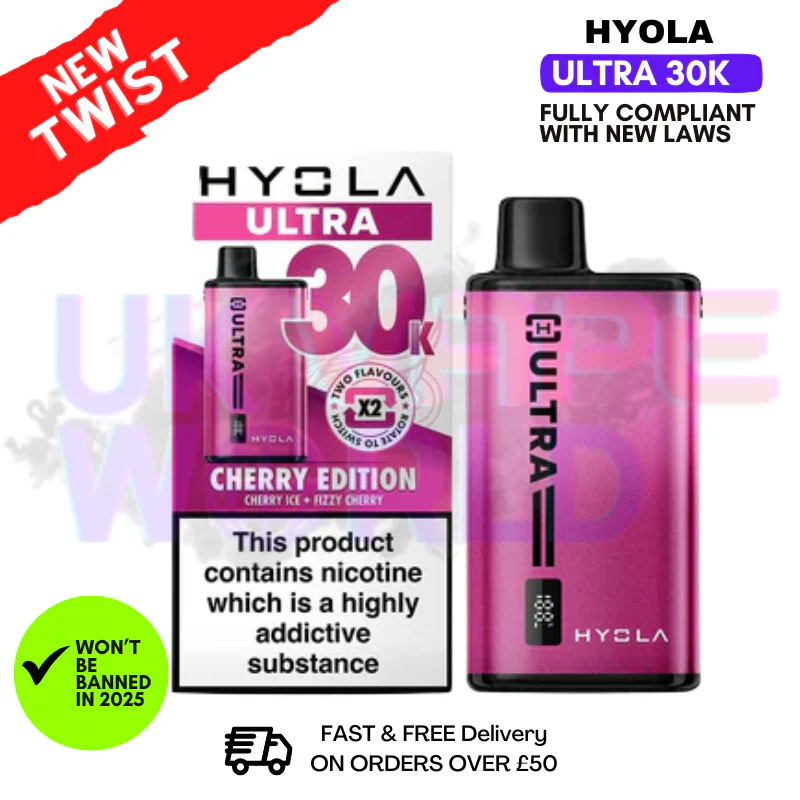 Hyola Ultra 30K Puff 30000 Pod Kit - 2 For £18 - Image 15
