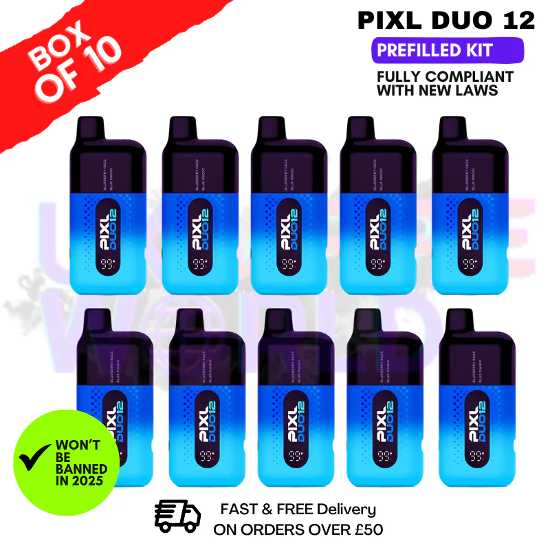 Cherry Edition Pixl Duo 12 Pod Kit Box Of 10 - ONLY £71.99