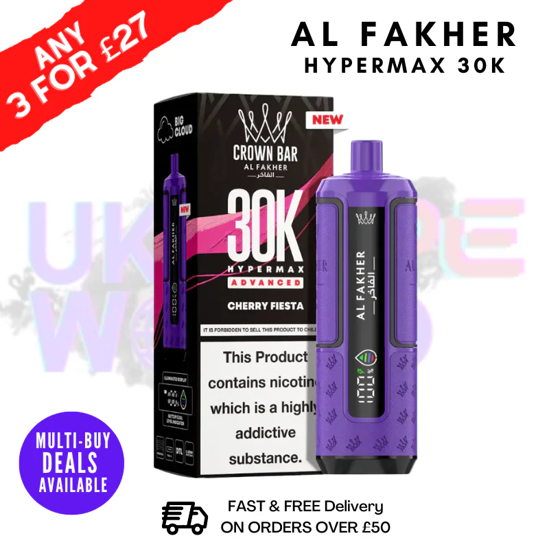 Cherry Fiesta Al Fakher 30K HyperMax Pod Kit