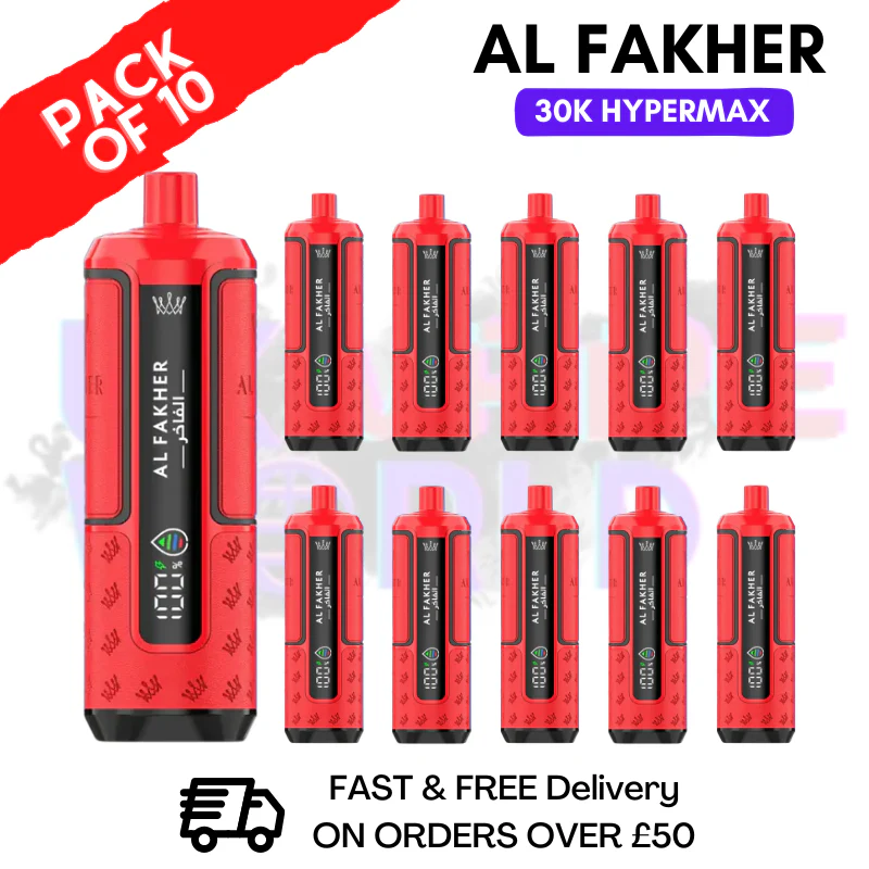 Cherry Fizz AL Fakher 30K Kits Box Of 10