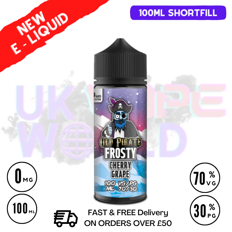 Cherry Grape Old Pirate Frosty 100ML Eliquid