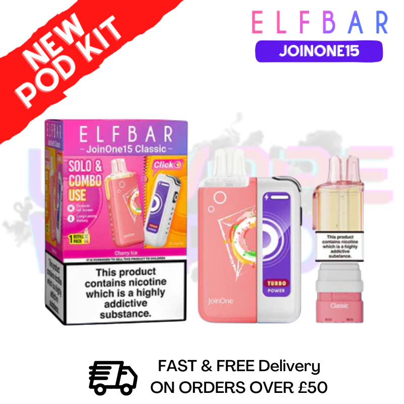 Cherry ICE ELFBAR 15K JoinOne15 Pod Kit