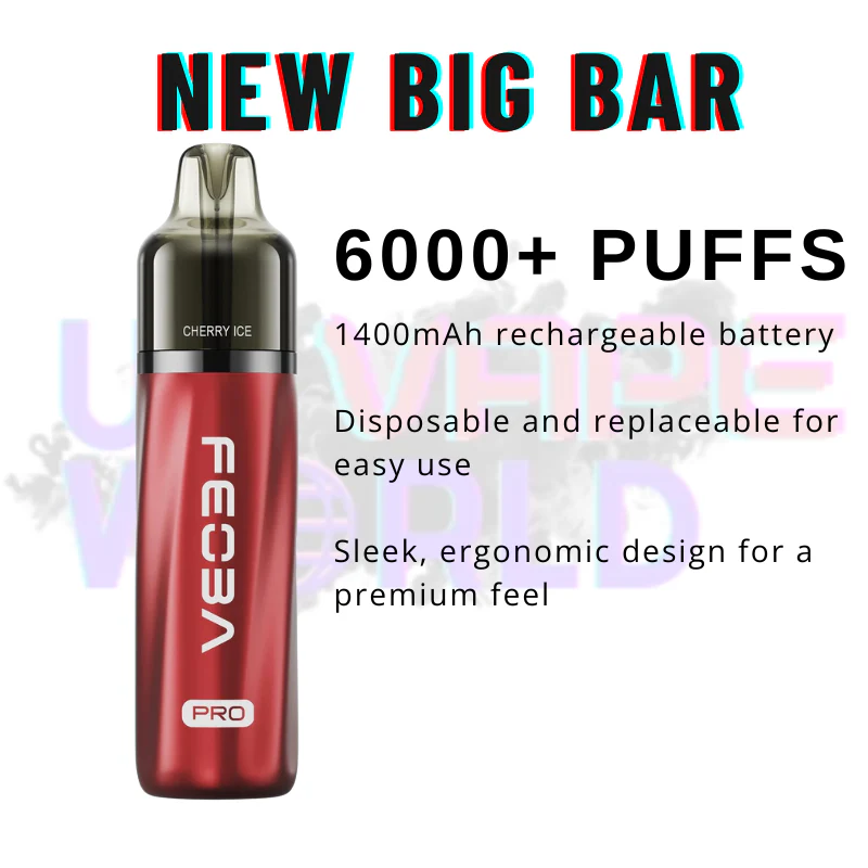 Cherry Ice Feoba Pro 6000 6K Puff Pod Kit - Image 2