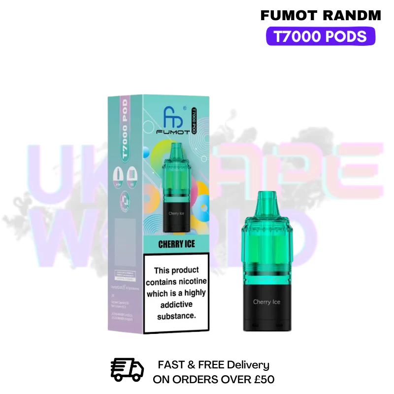 Cherry ICE Fumot T7000 RandM 7K Replacement Pods