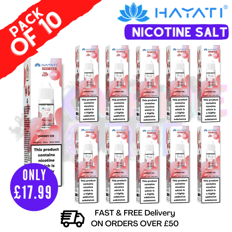 Cherry ICE Hayati Pro Max Nic Salt Box Of 10