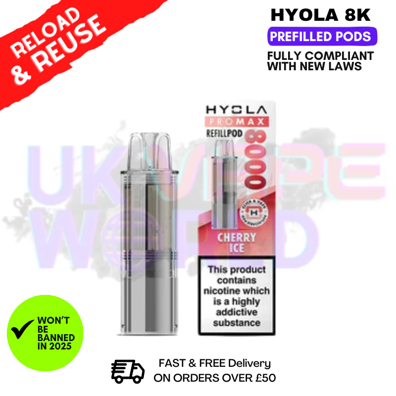 Cherry Ice Hyola Pro Max 8000 Replacement Pod