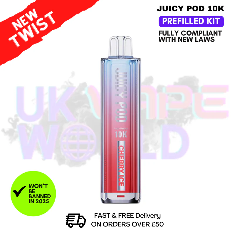 Cherry ICE Juicy Pod 10K NovaMax Pod Kit - £8.99