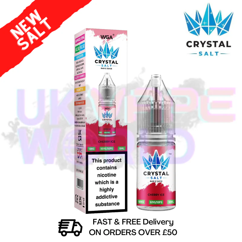 Cherry Ice WGA Crystal Nic Salt | Nicotine Salts | Lowest Price