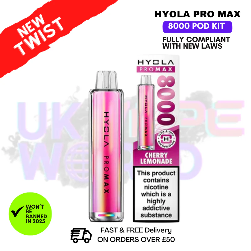 Hyola Pro Max 8000 Puff 8K Kit - ANY 2 FOR £15 - Image 6