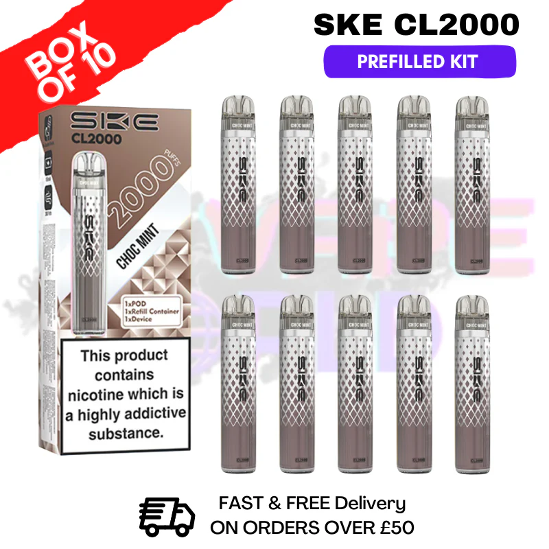Choc Mint SKE CL2000 Kits Box Of 10 - £29.99