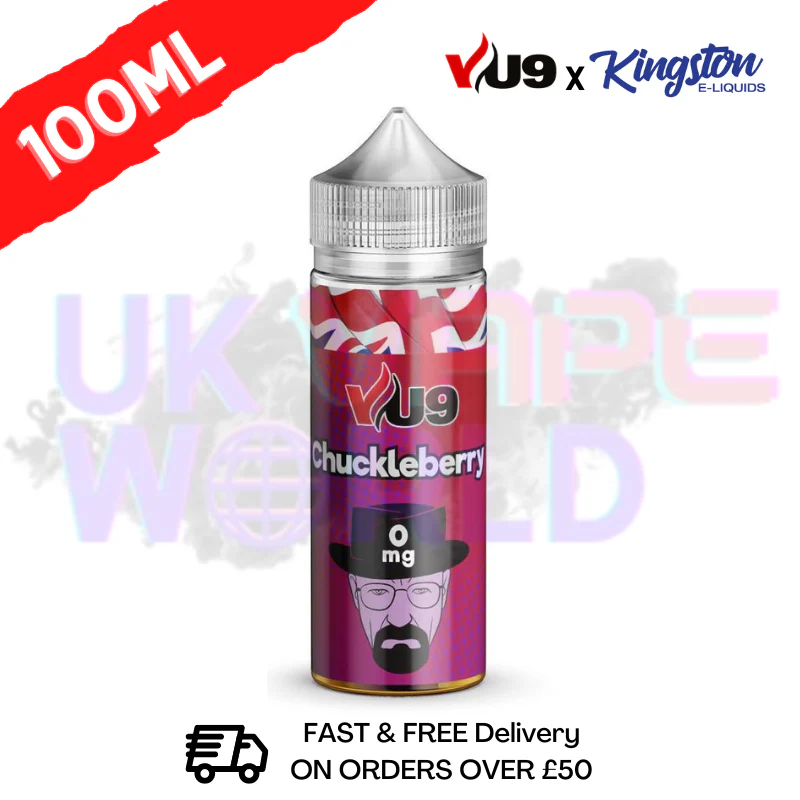 Chuckleberry Shortfill Juice 100ML Eliquid - VU9 x Kingston