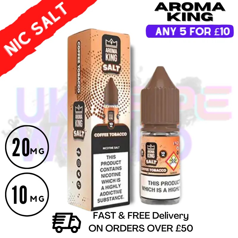 Coffee Tobacco - Aroma King Nic Salt