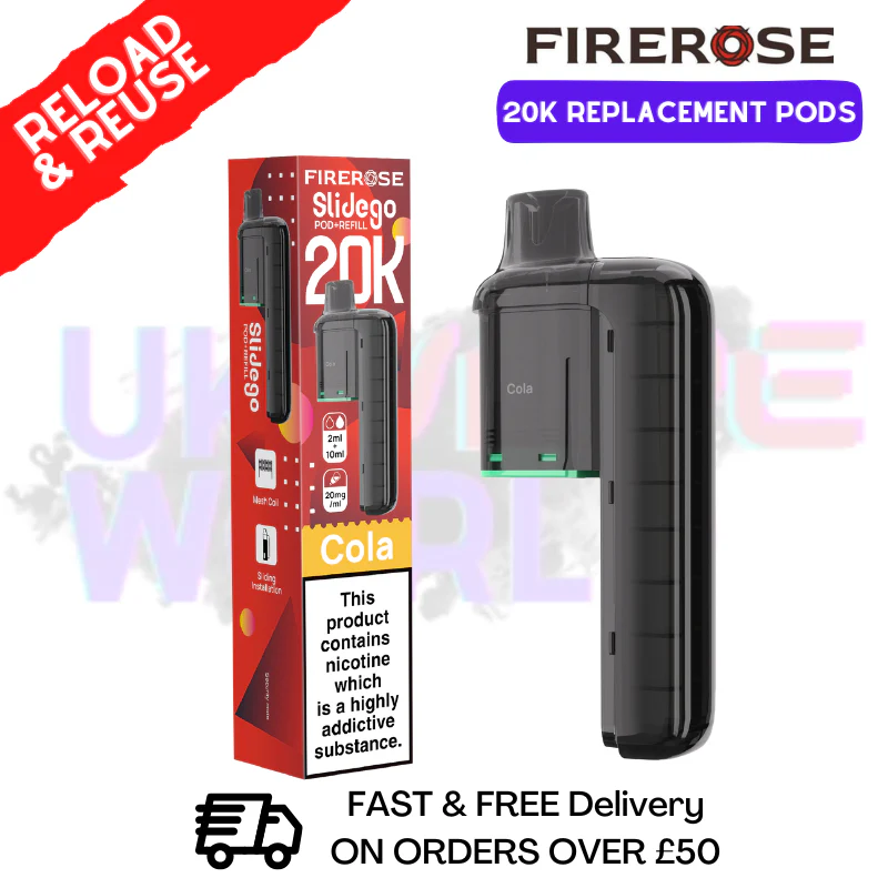 Cola Firerose SlideGo 20K Replacement Pods