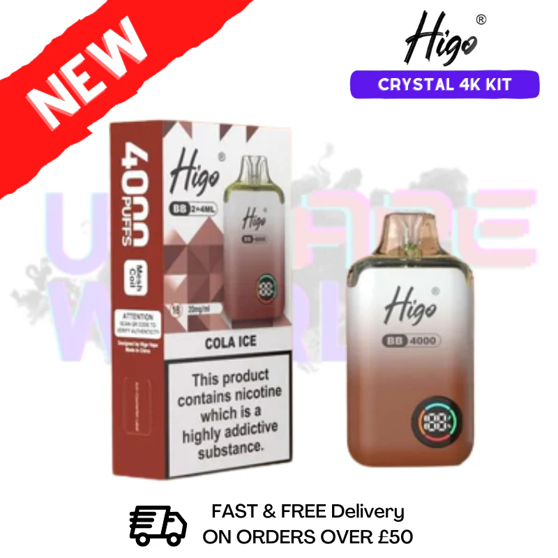 Cola Ice Crystal Higo 4K 4000 Puff Pod Kit