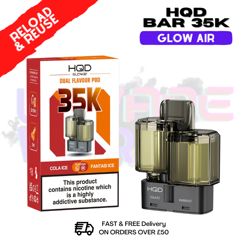 Cola ICE  HQD 35K Glow Air Replacement Pods