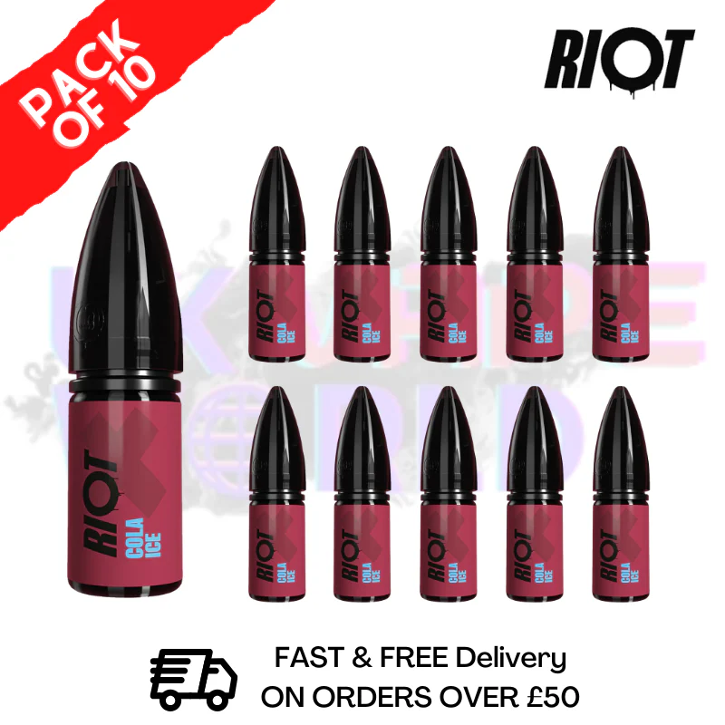 Cola Ice Riot X Nic Salt Box Of 10