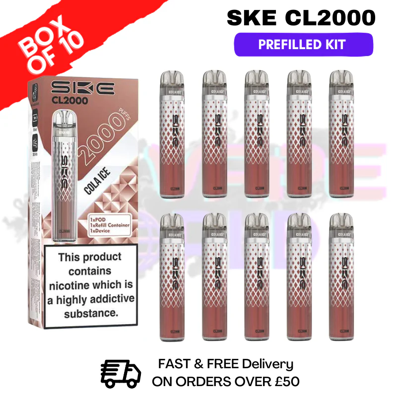 Cola ICE SKE CL2000 Kits Box Of 10 - £29.99