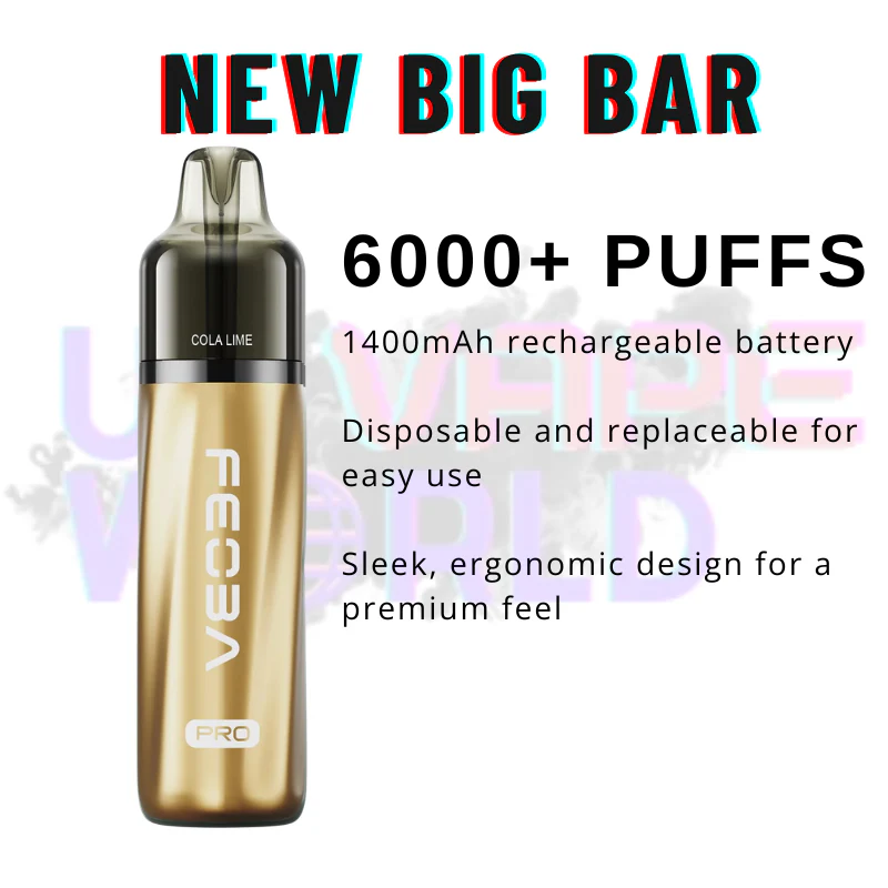Cola Lime Feoba Pro 6000 6K Puff Pod Kit - Image 2