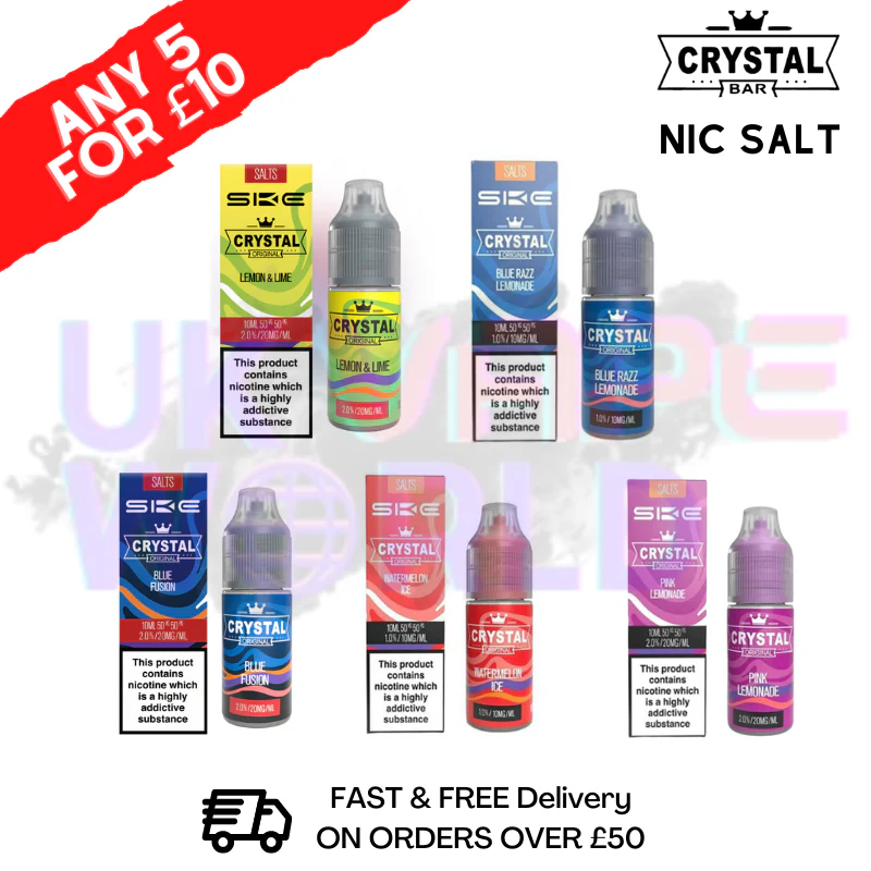 SKE Crystal Nic Salt E-Liquids - ONLY £1.75 EACH - Image 2