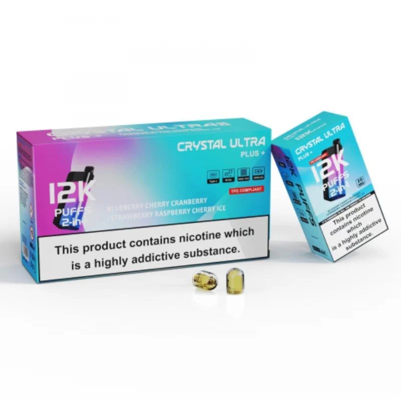 Crystal Ultra 12K Puff Plus Disposable Vape Kit - Image 2