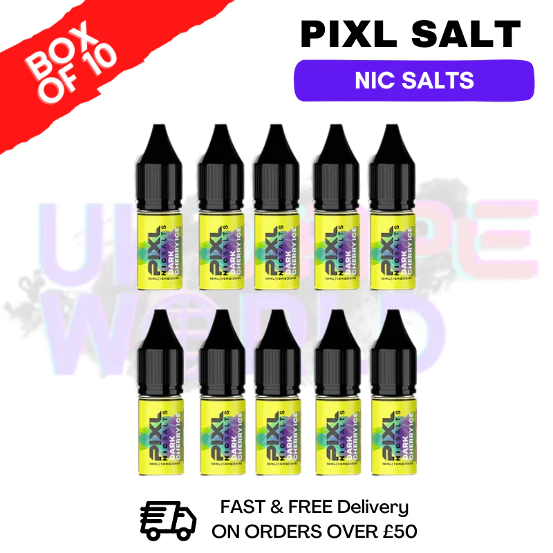 Dark Cherry ICE Pixl Nic Salt Box Of 10