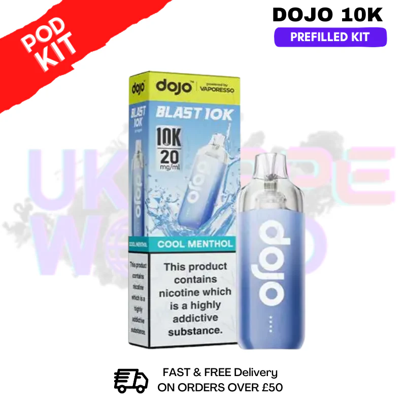 Dojo Blast 10K Puff 10,000 Prefilled Pod Kit - Image 6