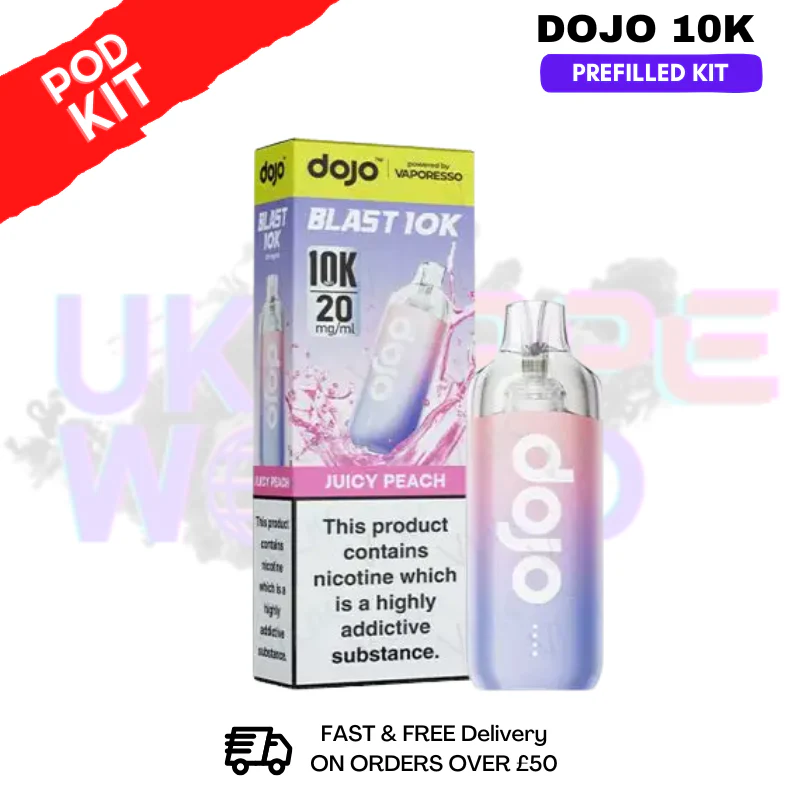 Dojo Blast 10K Puff 10,000 Prefilled Pod Kit - Image 9