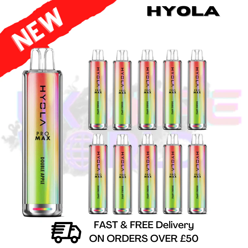 Double Apple Hyola Pro Max 8000 Puff Box Of 10
