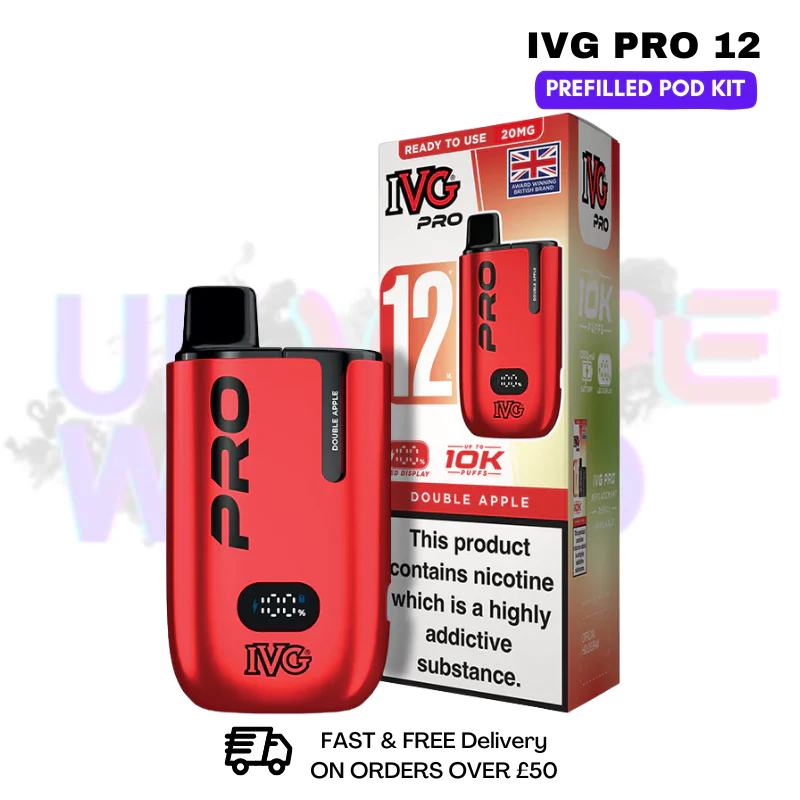 Double Apple IVG Pro12 Prefilled Pod Kit