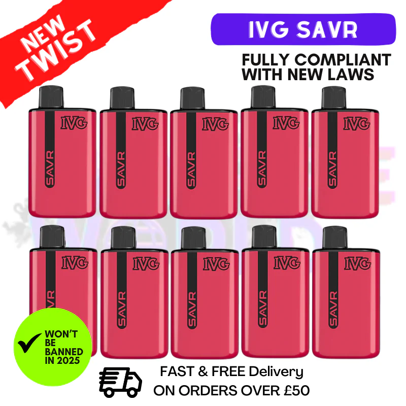 Double Apple IVG Savr 3K Puff Box Of 10