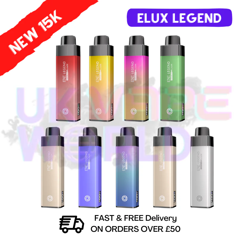 Elux ENE Legend 15K Puff 15,000 Puff Pod Kit - ONLY £7.99