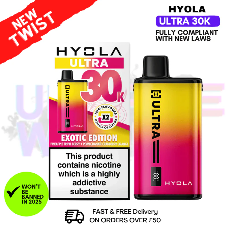 Exotic Edition Hyola Ultra 30K Puff Prefilled Pod Kit