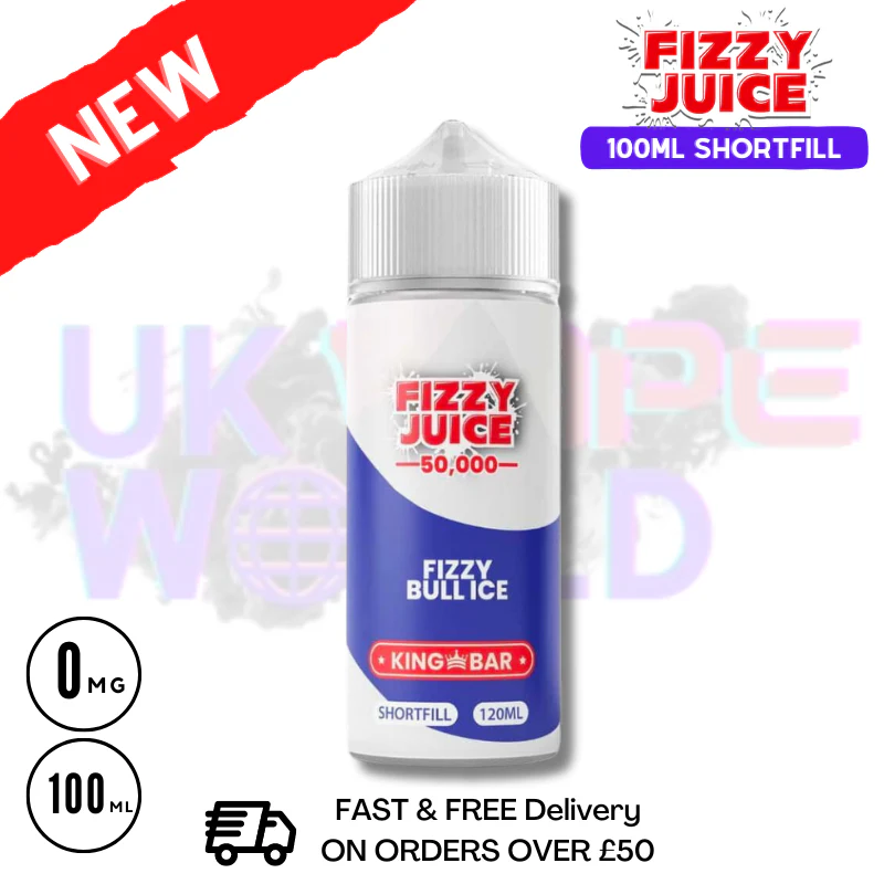 Fizzy Bull Ice Fizzy Juice 100ml E-Liquid - £7.99