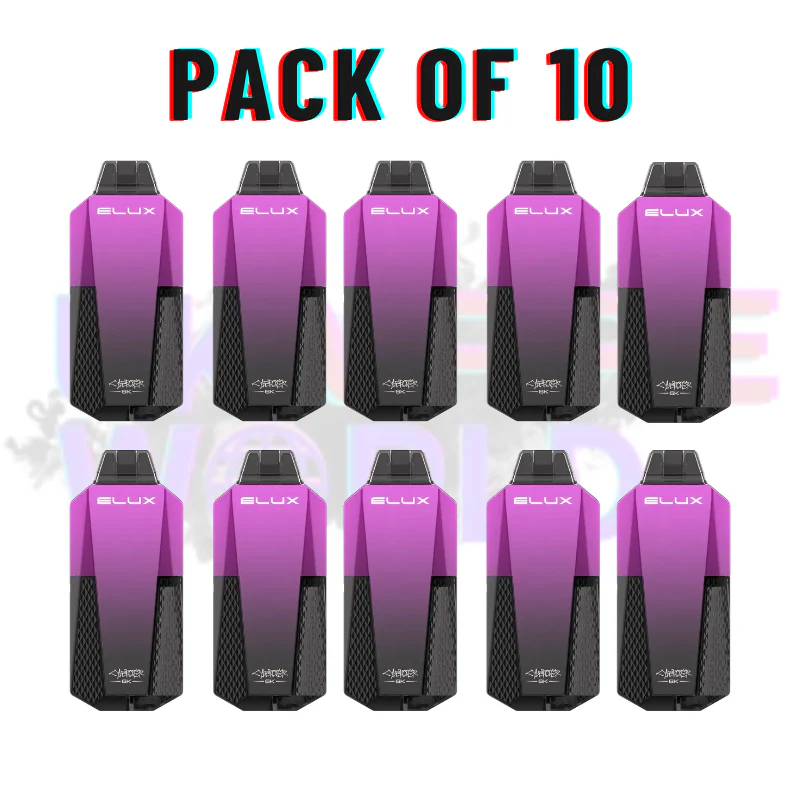 Fizzy Cherry Elux CyberOver 6000 Puff 6K Kit - Image 4