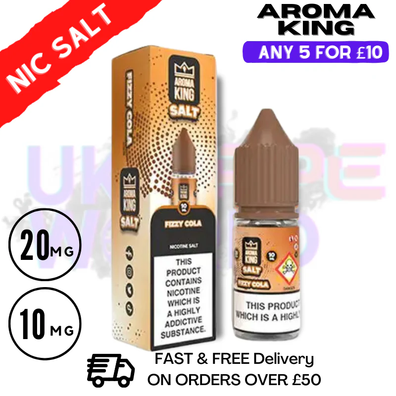 Fizzy Cola - Aroma King Nic Salt
