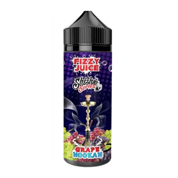 Fizzy E-liquid Grape Hooka Shisha Series 120ml Shortfill