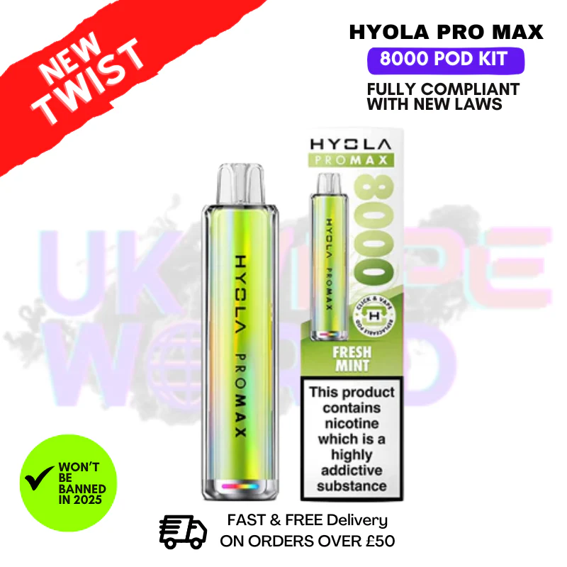 Hyola Pro Max 8000 Puff 8K Kit - ANY 2 FOR £15 - Image 14
