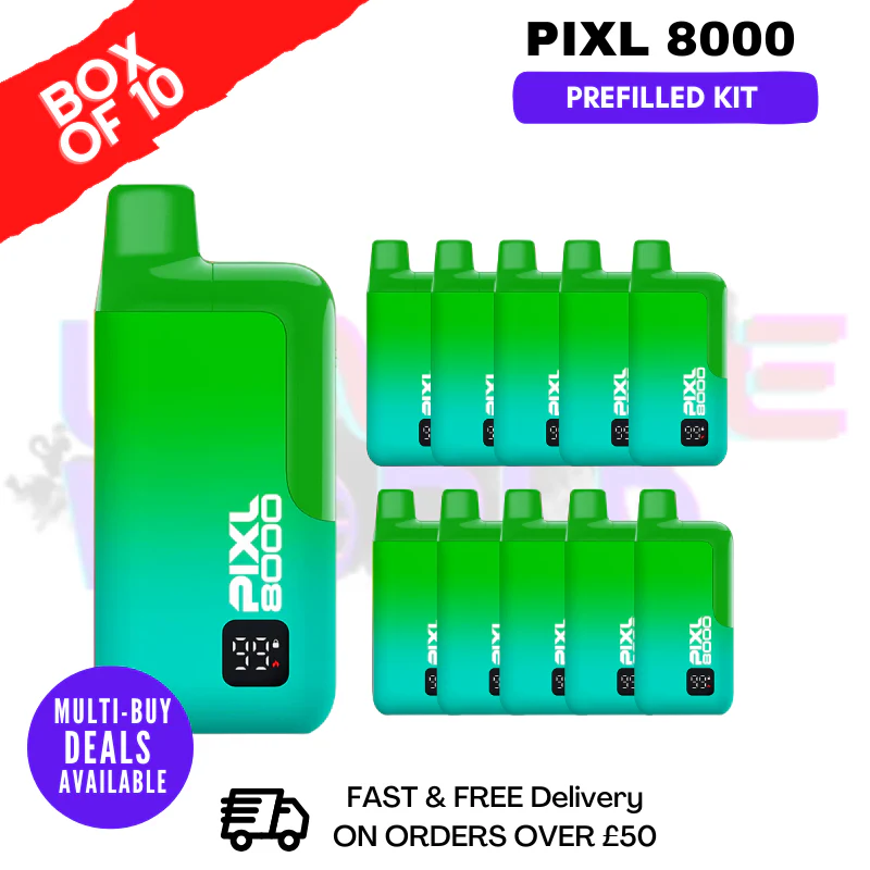Fresh Mint Pixl 8000 Kits Box Of 10