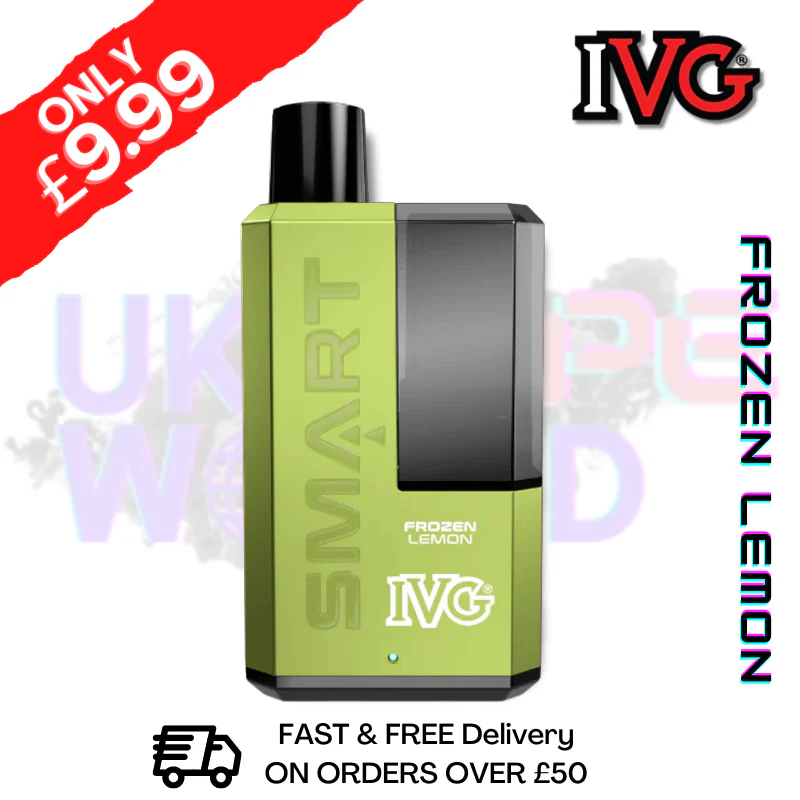 Frozen Lemon IVG 5500 Smart Disposable Kit - ONLY £9.99