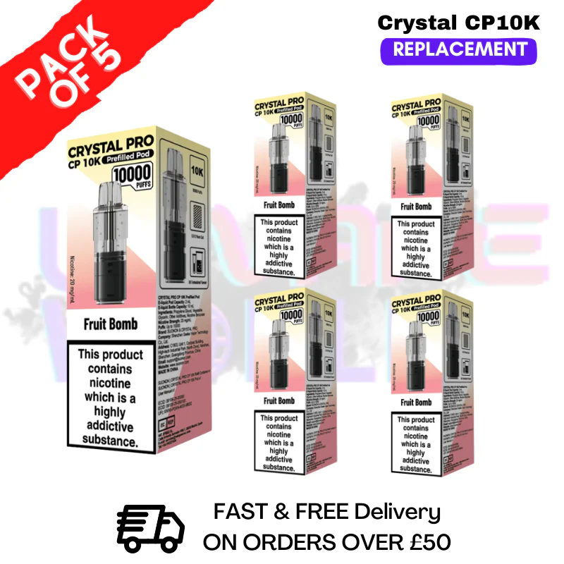 Fruit Bomb CP Pro 10K Replacement Pods Box Of 5