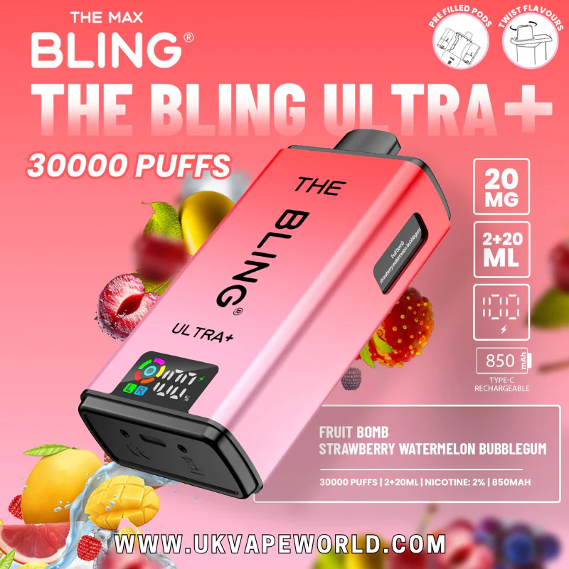 Fruit Bomb Bling 30k Ultra Plus Prefilled Pod Kit