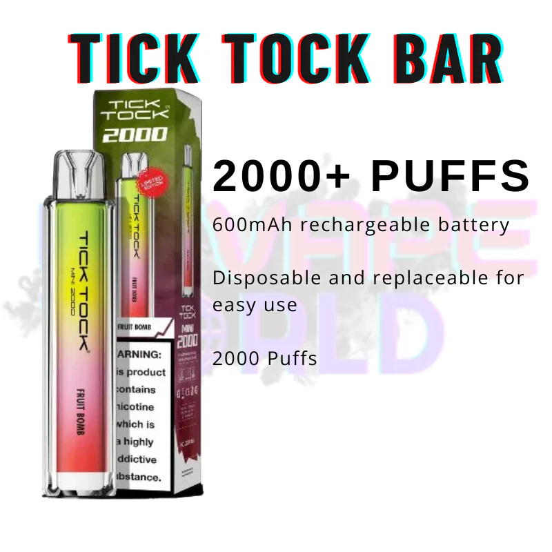 Fruit Bomb Tick Tock Mini 2000 Puff Kit - Image 3