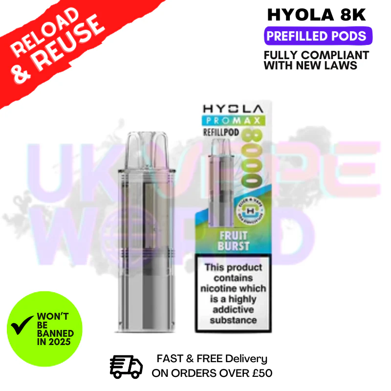 Fruit Burst Hyola Pro Max 8000 Replacement Pod