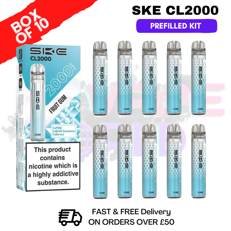 Fruit Gum SKE CL2000 Kits Box Of 10 - £29.99