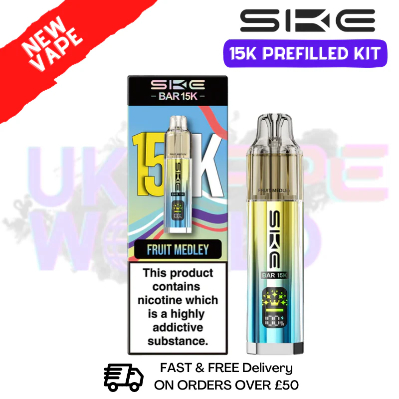 Fruit Medley SKE 15K Puff Prefilled Pod Kit - £8.49