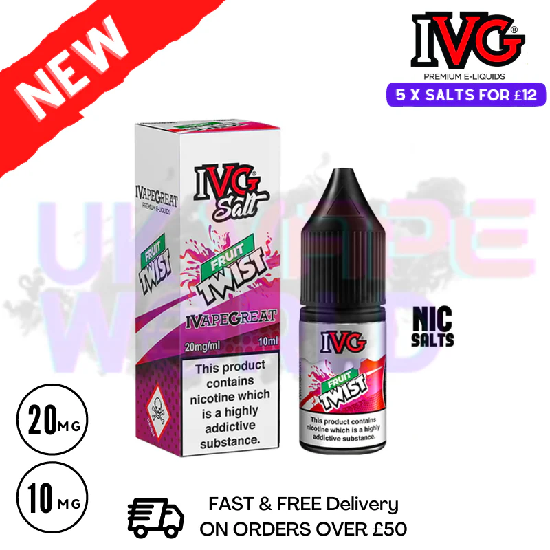 Fruit Twist IVG Salt 10ml Nic Eliquid