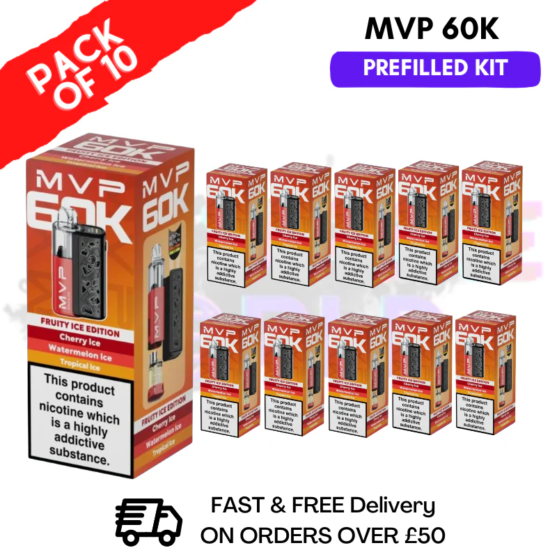 Fruity Ice Edition MVP 60K Kit Box Of 10
