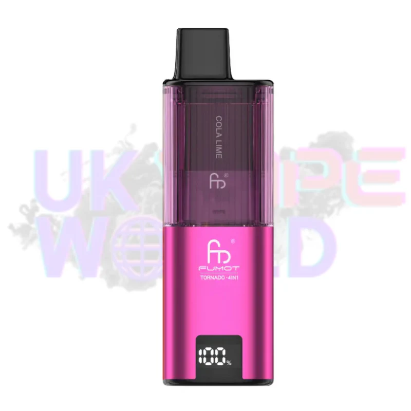 Fumot RandM Tornado 4 in 1 4000 Puff Prefille Vape Kit - Image 7